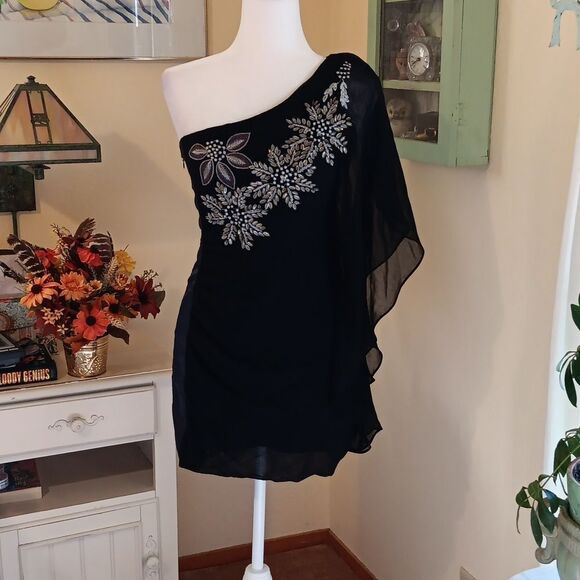 Do & Be One Shoulder Mini Dress. Whimsigoth, Cocktail,  Baddie - Picture 1 of 12